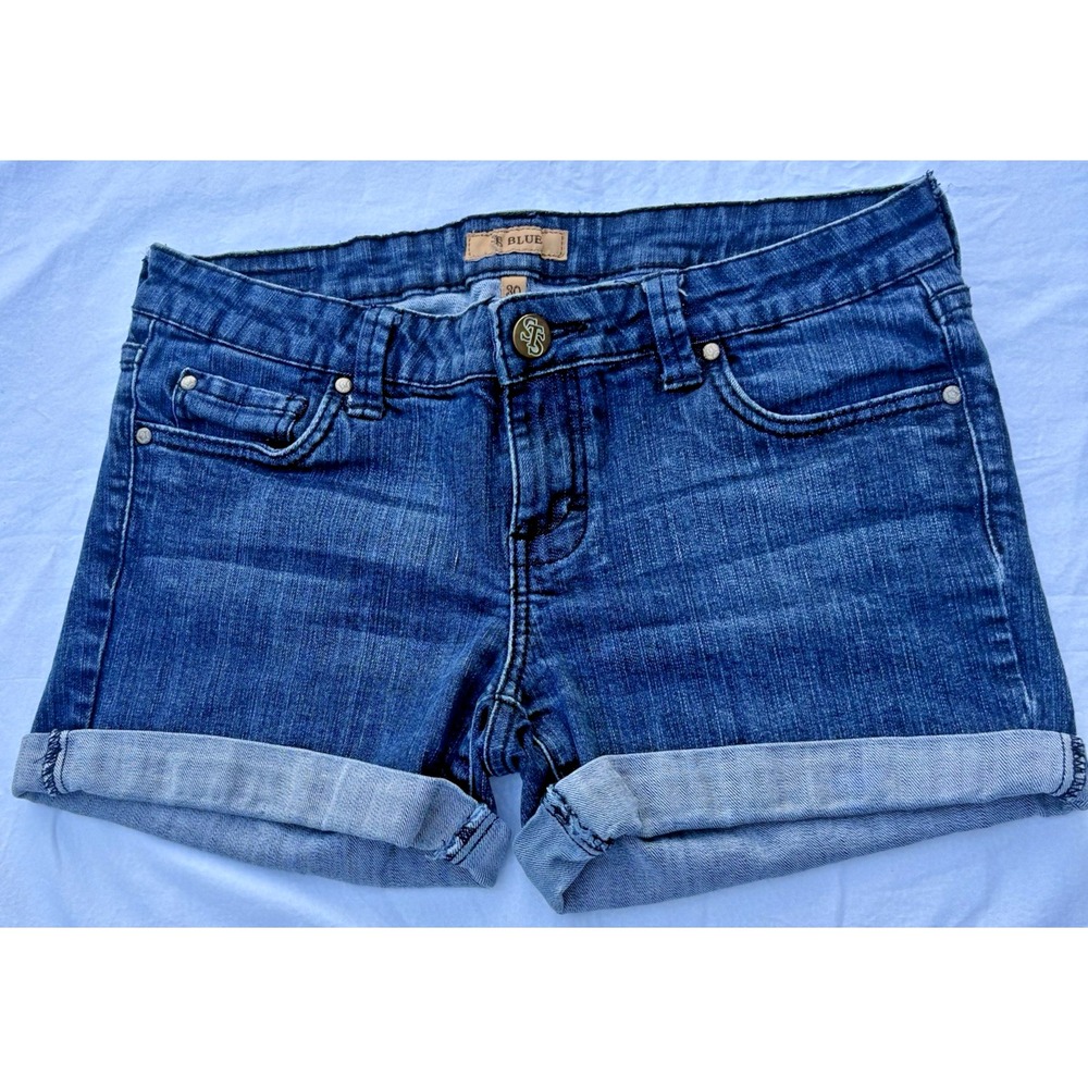 SFS Blue | Blue Jean Shorts | Size 30 | Casual Style | Excellent Pre-Owned!